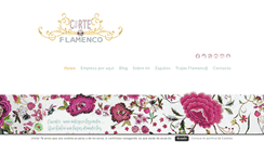 Desktop Screenshot of corteflamenco.com